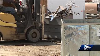 Nine Oklahoma City metal recyclers cited in undercover sting