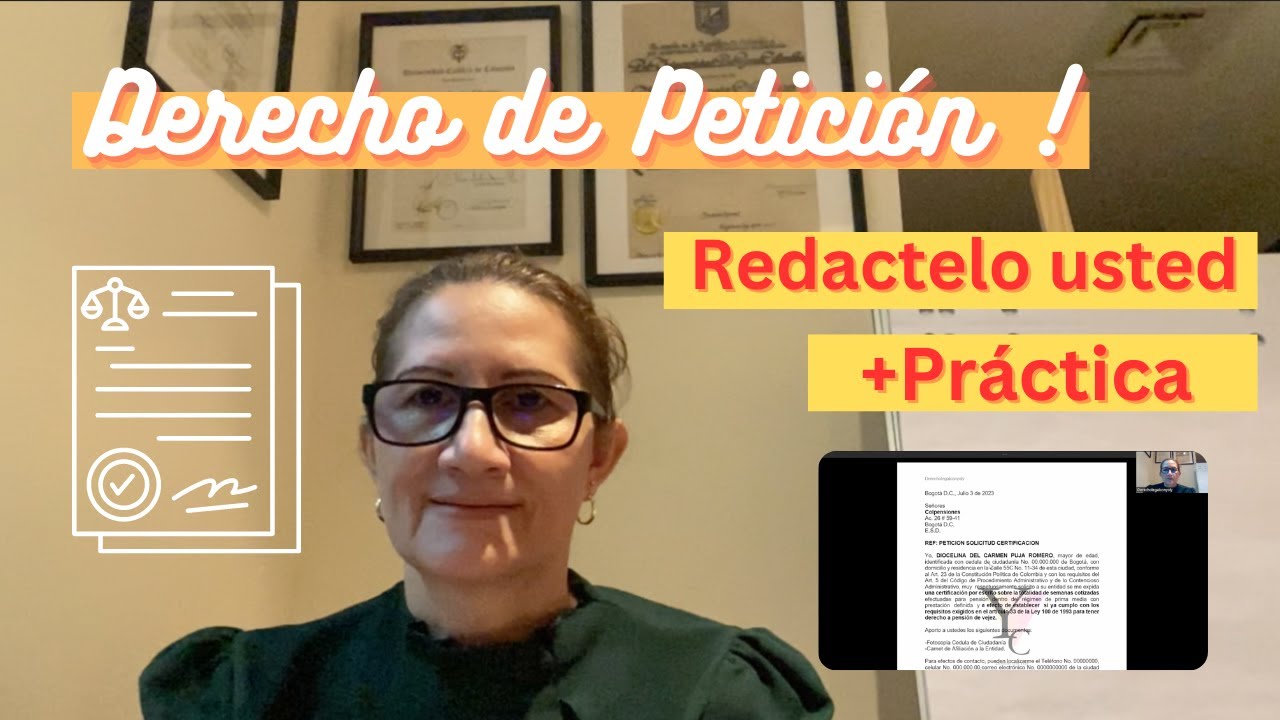 Derecho de Petición, ¡Usted puede hacerlo!