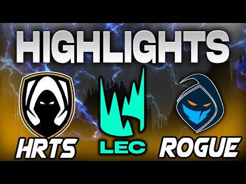 TEAM HERETICS VS ROGUE HIGHLIGHTS LEC 2024 SPRING SEASON JORNADA 2 - LEAGUE OF LEGENDS - ESPAÑOL