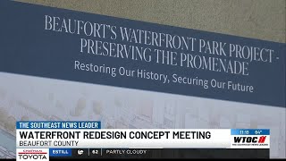 Beaufort residents weigh options to rebuild closed waterfront park promenade