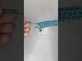 Já segue o canal pra aprender mais no crochê🩵#croche #shortsviral #shortspage #artesanato #tutorial