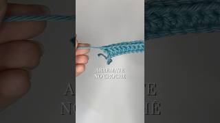 Já segue o canal pra aprender mais no crochê🩵#shortsviral #shortspage #croche #artesanato #tutorial
