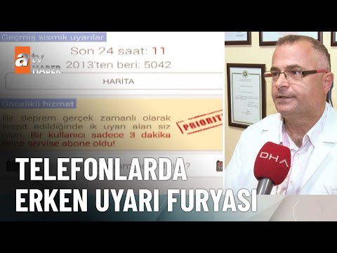 Erken uyarı sistemi nasıl çalışıyor? - atv Haber 3 Mart 2023