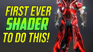 Bungie is REMOVING The Unique Interaction This New Glow Shader Has (Here