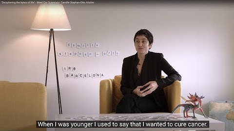 "Deciphering the bytes of life" - Meet Our Scientists: Camille Stephan-Otto Attolini