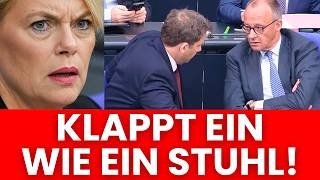 Plötzlich kippt KLINGBEIL zusammen, als Frau Weidel Regierung verabschiedet!