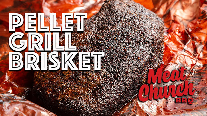 Brisket on a Pellet Grill