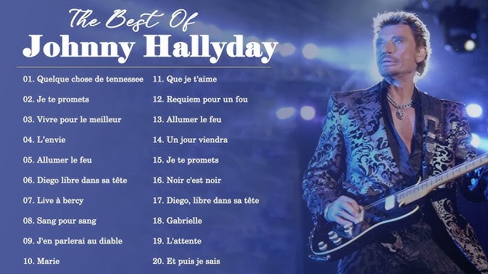 Johnny Hallyday: albums, songs, playlists