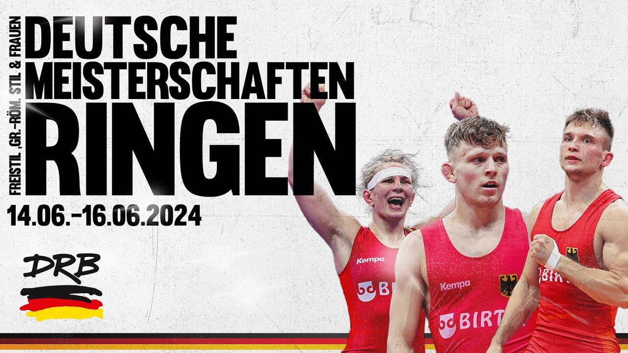 RINGEN DM 2024 - 67kg GR FINALE - Deniz Menekse vs. Janis Heinzelbecker