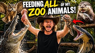 Feeding My CRAZIEST ANIMALS! 