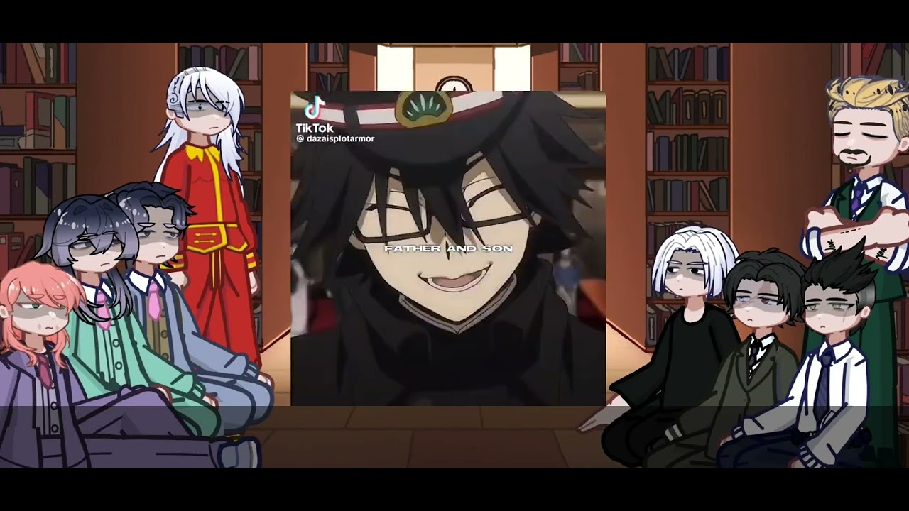 💥💫//BONTEN react to Takemichi as Dazai Osamu//(01/??)//💫💥