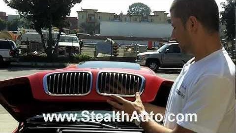 BMW Grill Install - How to/DIY - Stealth Auto Tech Tips