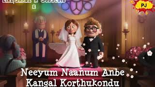 Imaikkaa Nodigal | Neeyum Naanum Anbe(Unofficial Tamil Animated video song) | HipHop Tamizha | ft.Up