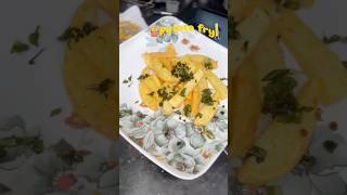 Potato fry #shortvideo #like #potatorecipe #foodie #crispypotatosnacks #8millionviews #youtubeshorts