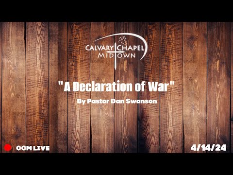 "A Declaration of War" (Joel 3)