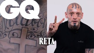 Reta dévoile ses tattoos : face tattoos, thérapie, aliens… | GQ