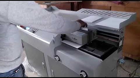 Single Clamp Perfect Book Binding