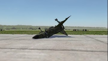 DCS AJS-37 Viggen - Epic steering fail