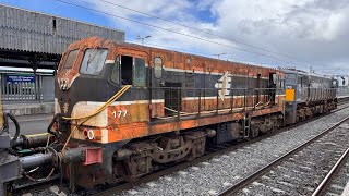 IE147, 171 & 177 make last movement by Rail from Inchicore to Connolly Shed 
