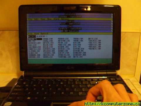 Windows 1 01 On Asus Eee Pc 1000he
