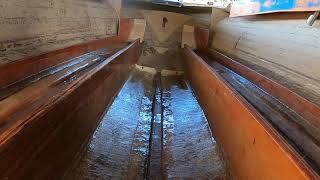 Restoring an old fibreglass boat. Timelapse of Stringers and Transom