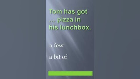 Prepare 6 U10 P1 Quantifiers, a few & a bit of #shorts