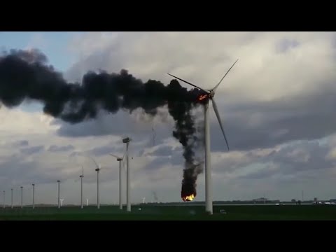 Water Tower VS Wind Turbine FALL DOWN Collection