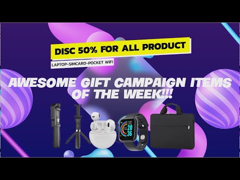 AWESOME GIFT CAMPAIGN THIS WEEK!!! PART VII