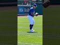 Dodgers julio uras with some weighted ball work