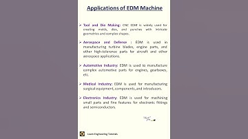 Applications of EDM Machine... #shortsviral #machine #cncmill