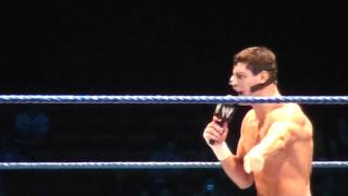 [HD] Cody Rhodes insulte la foule - SmackDown Houses Show Lyon 24/04/2011