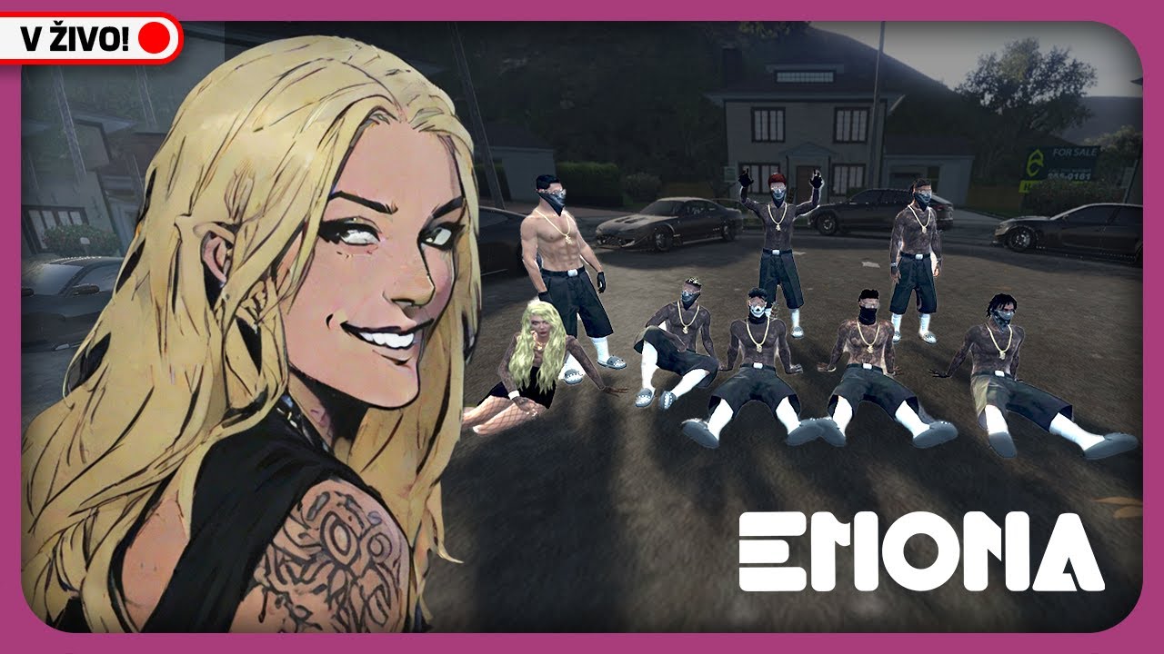 🔴 SLO | VELIKA DRUŽINA | Canary Black | EMONA RP | !mrch za MERCH 👚 ...