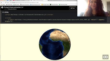 A-Frame Tutorial Adding Textures: Creating Earth
