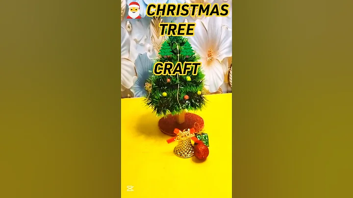 EASY CHRISTMAS🎅🌲TREE CRAFT|DIY CHRISTMAS TREE#malayalamcraftvlog#shortsfeed#ytshorts#farhushazvlog