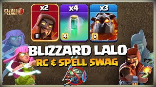 Th13 vs Th14 | Th13 Super Archer Blimp Lalo | Th13 Blizzard Super Archer | Best Th13 Attack Strategy