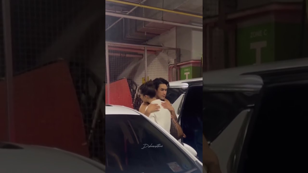 Nadechyaya kiss and hug before back home🥰 so sweet #nadechyaya #yaya #nadech