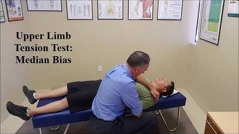 Upper Limb Tension Test: Median Nerve Bias