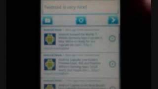 Android用Twitterクライアント「Twidroid」