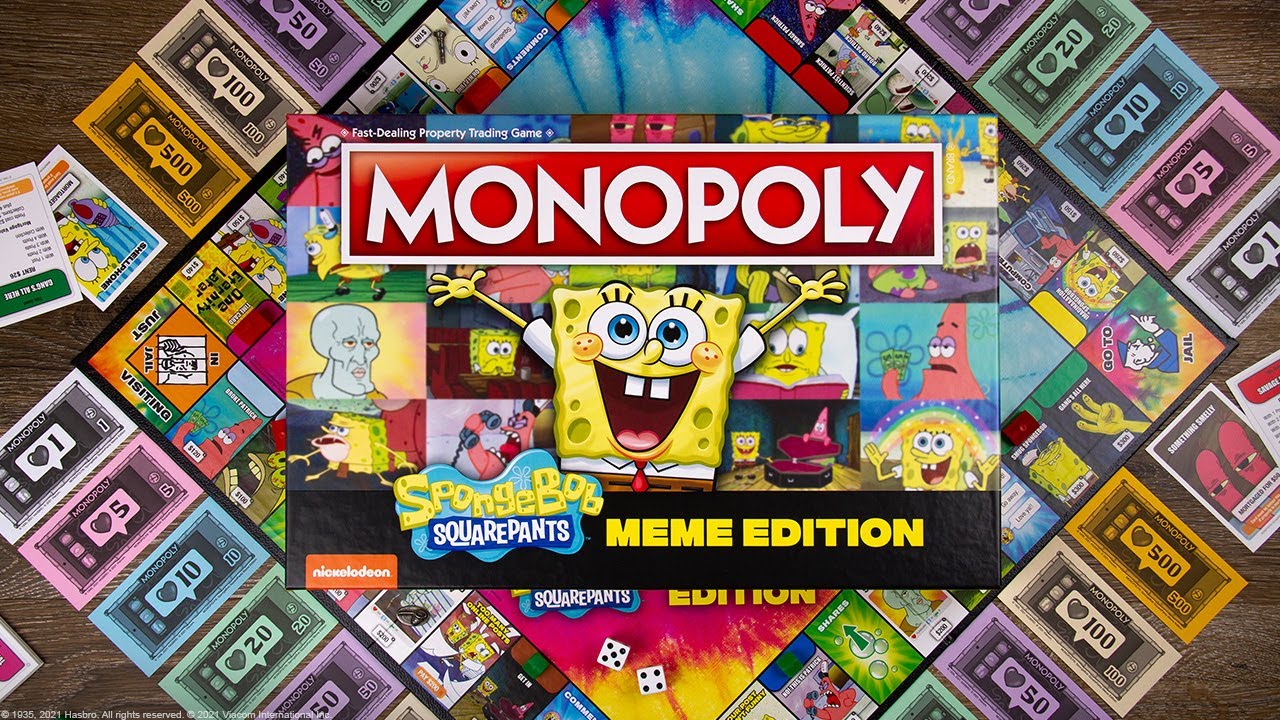 MONOPOLY: SpongeBob SquarePants Meme Edition | The Op ...