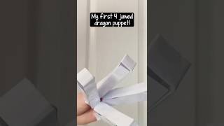 Famous My first 4 jawed dragon puppet! #art #papercraft (finished result coming soon!) #fyp Net Worth