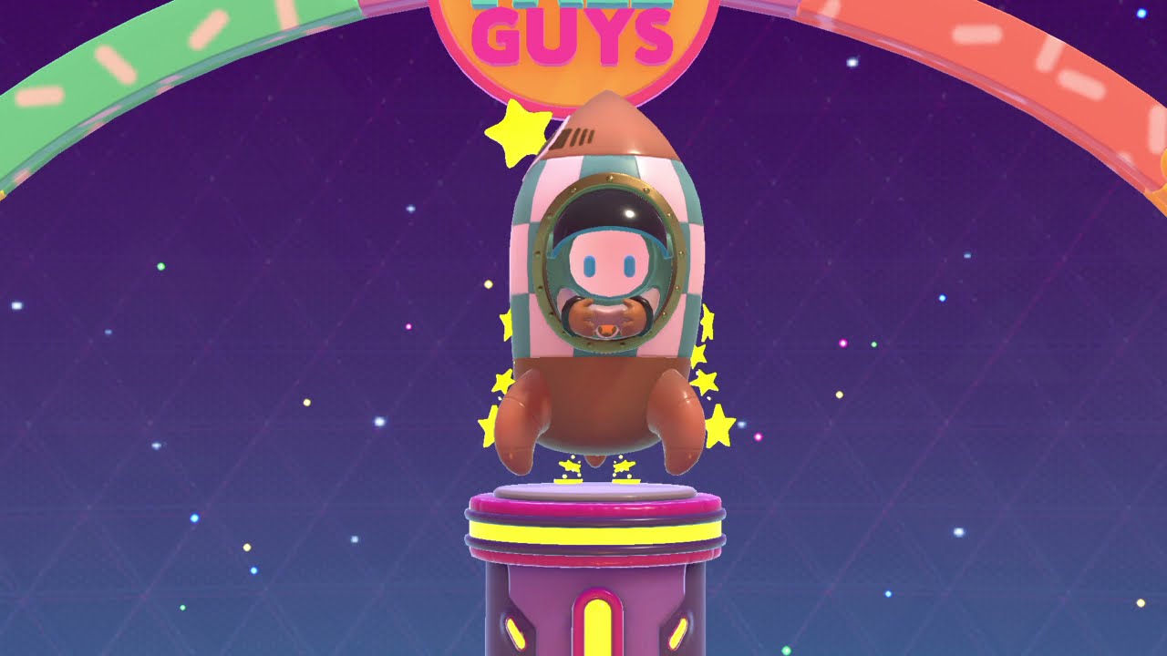 FALL GUYS / VICTORIA CON LA SKIN DEL CRUCERO ESPACIAL / DUBERPLAY