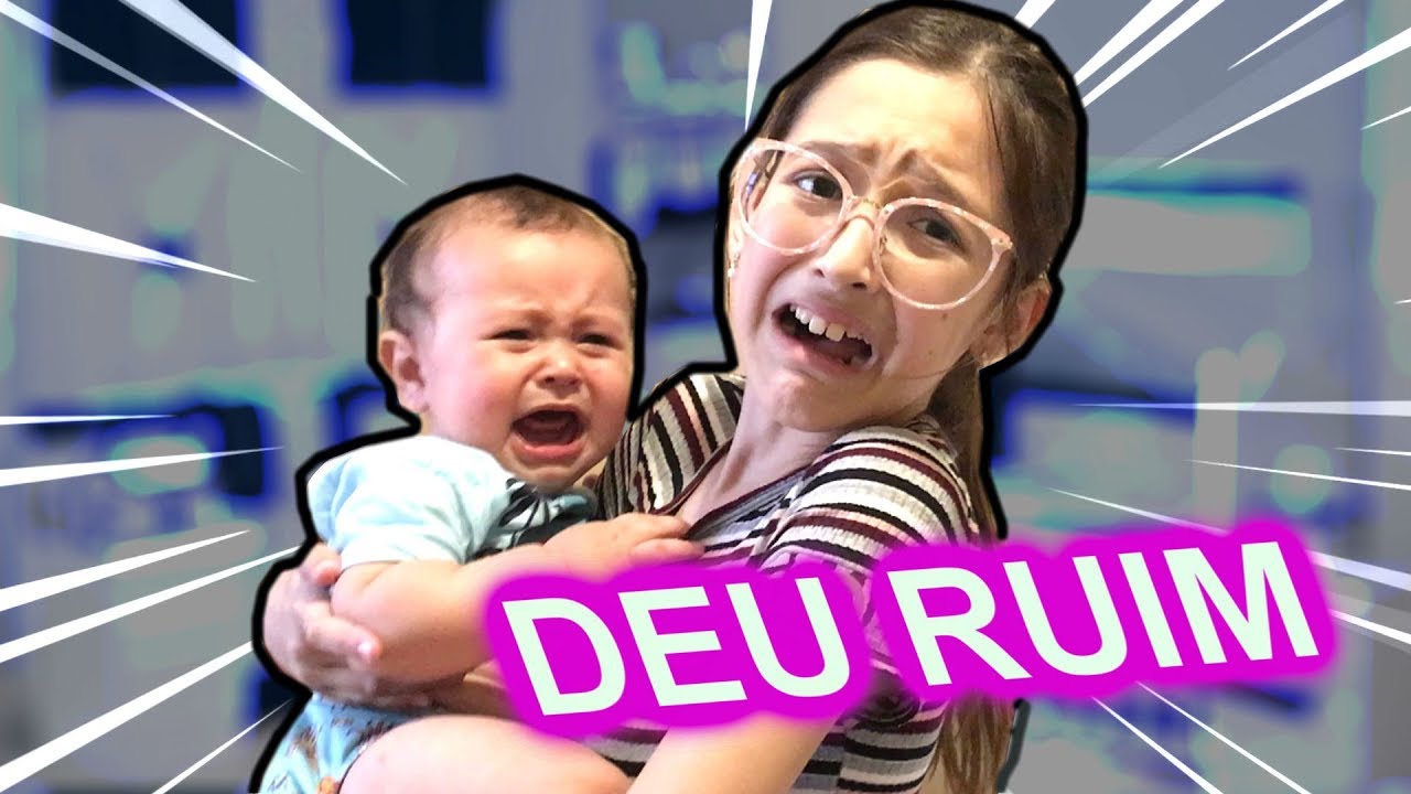 VIREI BABÁ POR UM DIA!! 100% REAL - NANNY FOR A DAY