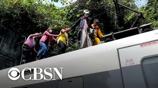 WorldView: Taiwan train crash kills dozens, and more headlines