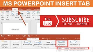 MS Powerpoint Insert tab All Option || Powerpoint Insert Tab in Hindi || Insert Tab in Powerpoint ||