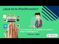 El Proceso de Planificación.