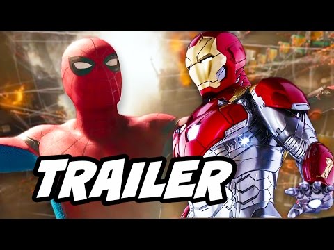 Spider Man Homecoming Trailer - Iron Man and New Villain Revealed