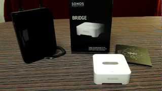 Sonos Bridge - on Review. Part of multi-room home setup - YouTube