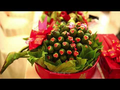 BST áo dài cưới 2018 - 2019