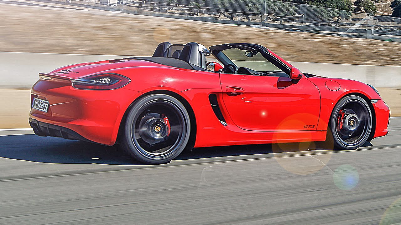2015 Porsche Boxster GTS • Amazing Exhaust Sound - Test Drive