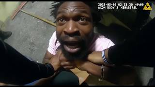Man Fights Police During Arrest While Yelling “I Can’t Breathe